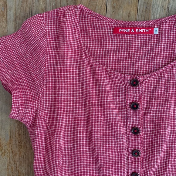 Pyne & Smith Raspberry Check No. 10 - XS - Picture 2 of 7